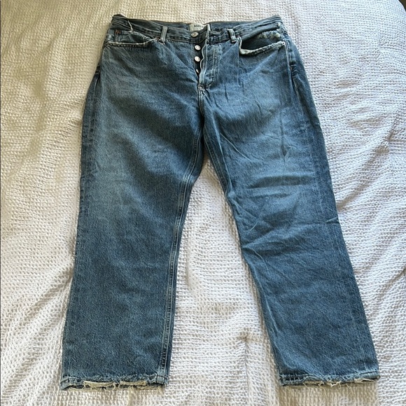 Agolde Riley Cropped Jeans - Picture 7 of 7